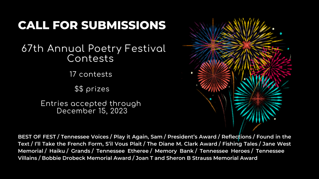 67th Annual Poetry Festival Contests Underway